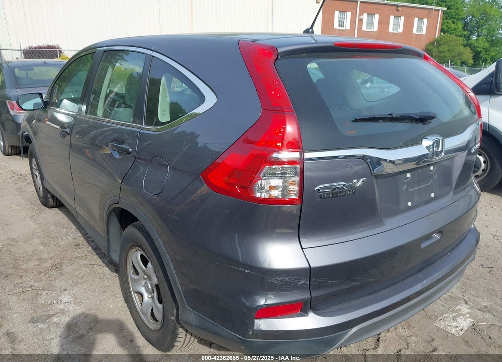 2016 HONDA CR-V VIN: 5J6RM4H38GL116504