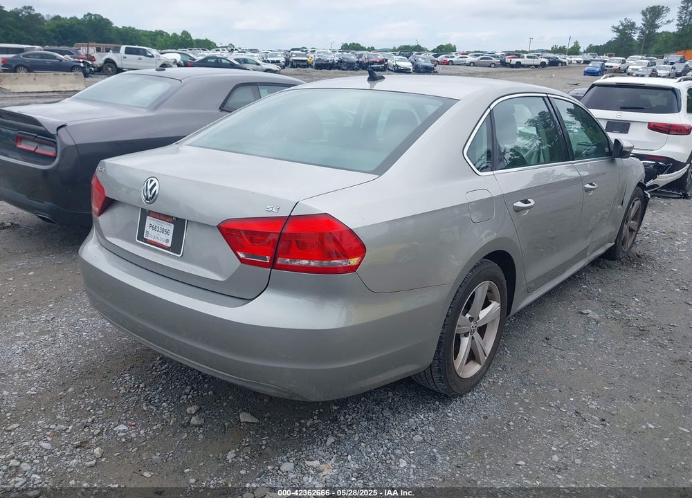2012 VOLKSWAGEN PASSAT VIN: 1VWBP7A37CC002284