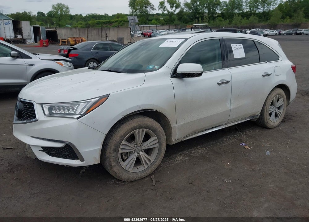 2020 ACURA MDX STANDARD VIN: 5J8YD4H30LL047319