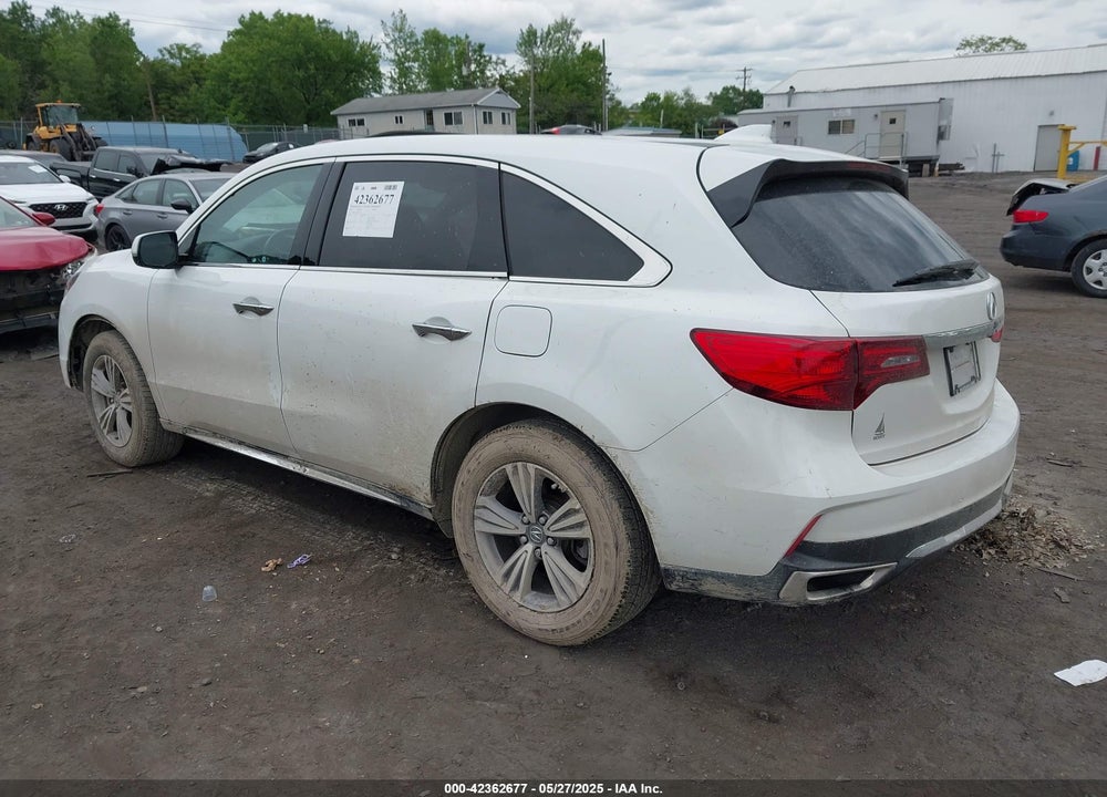 2020 ACURA MDX STANDARD VIN: 5J8YD4H30LL047319