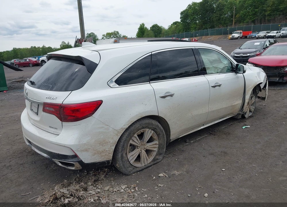 2020 ACURA MDX STANDARD VIN: 5J8YD4H30LL047319