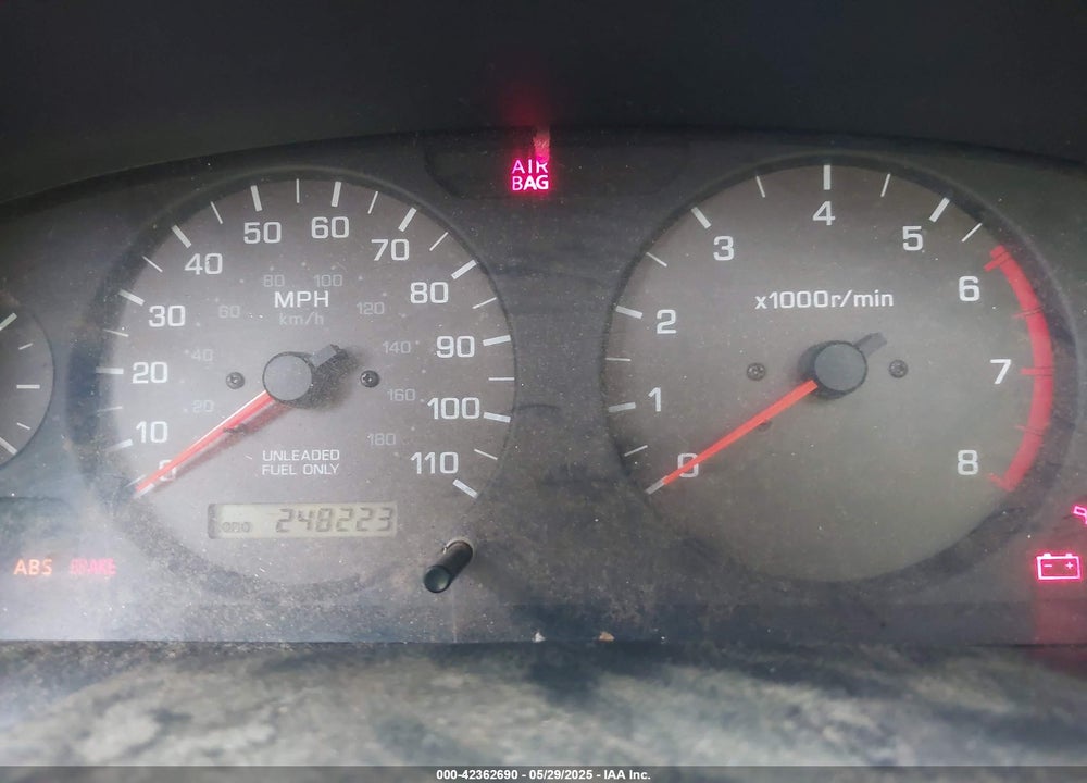 2000 NISSAN XTERRA VIN: 5N1ED28Y3YC540514