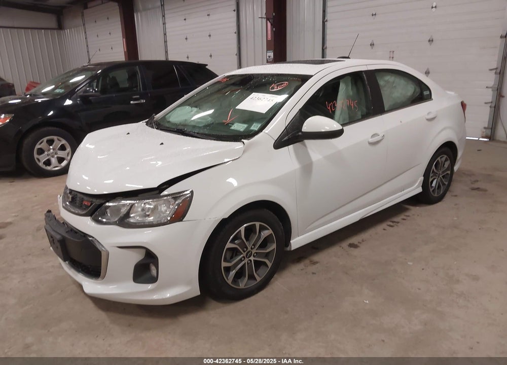 2019 CHEVROLET SONIC LT AUTO VIN: 1G1JD5SB3K4148085