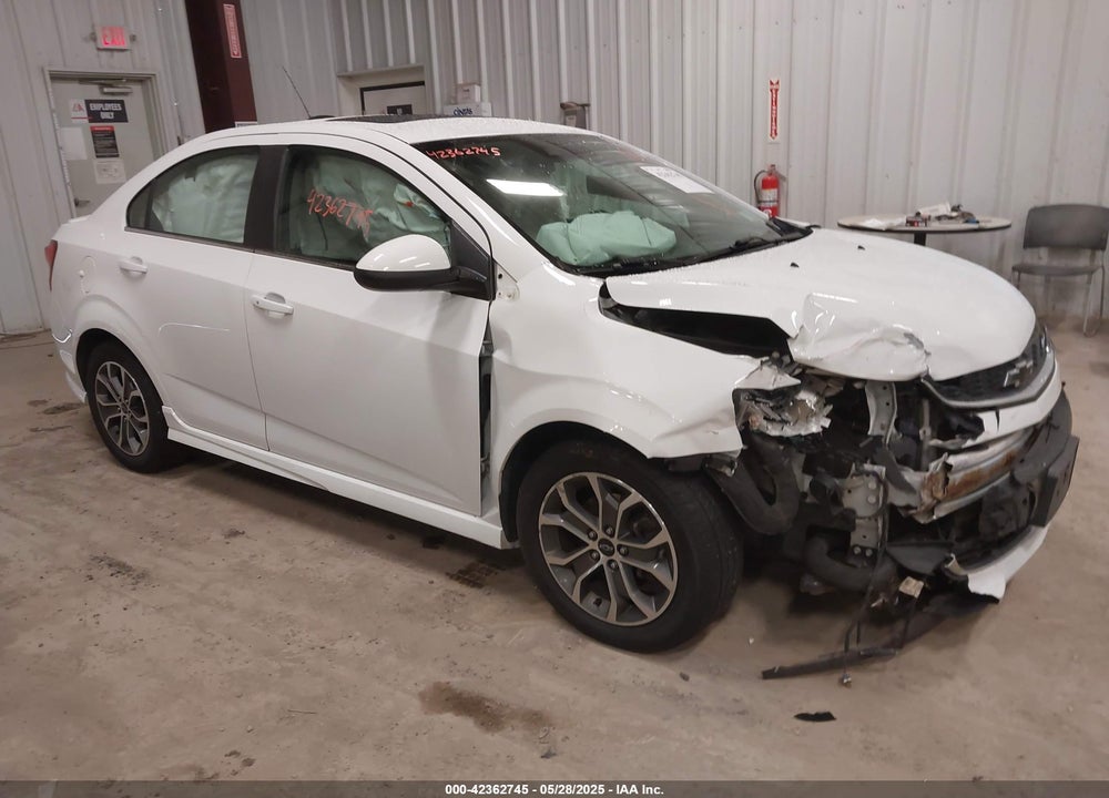 2019 CHEVROLET SONIC LT AUTO VIN: 1G1JD5SB3K4148085