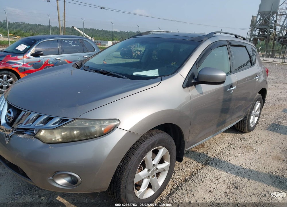 2009 NISSAN MURANO VIN: JN8AZ18W19W155941