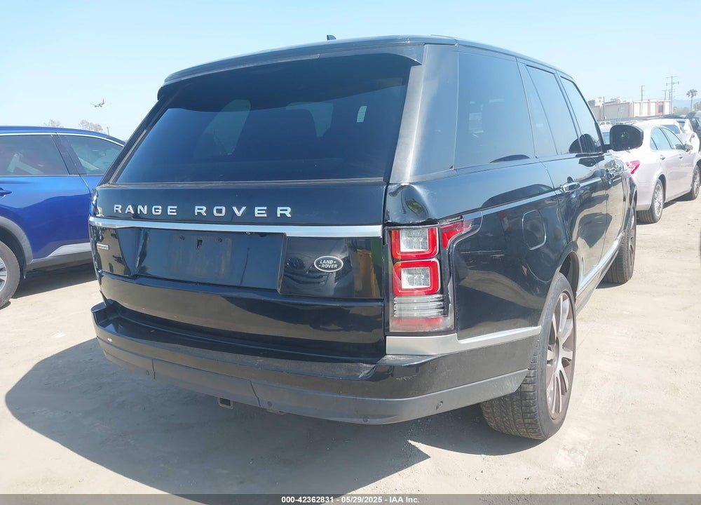 2015 LAND ROVER RANGE ROVER 5.0L V8 SUPERCHARGED AUTOBIOGRAPHY VIN: SALGV2TF9FA214184