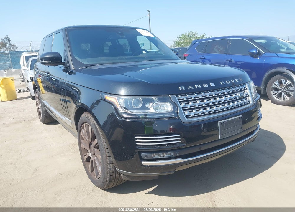 2015 LAND ROVER RANGE ROVER 5.0L V8 SUPERCHARGED AUTOBIOGRAPHY VIN: SALGV2TF9FA214184