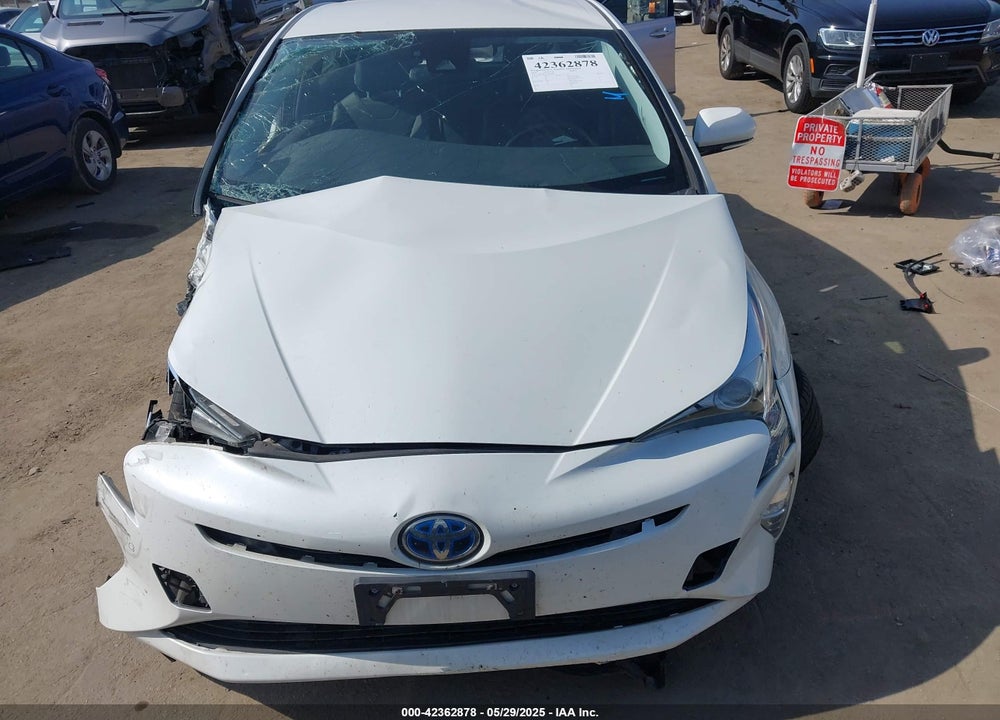 2018 TOYOTA PRIUS VIN: JTDKARFU1J3054962