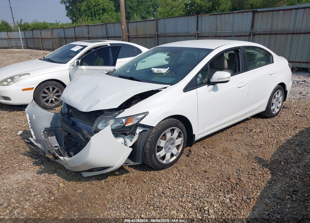 2013 HONDA CIVIC HYBRID VIN: 19XFB4F21DE003510