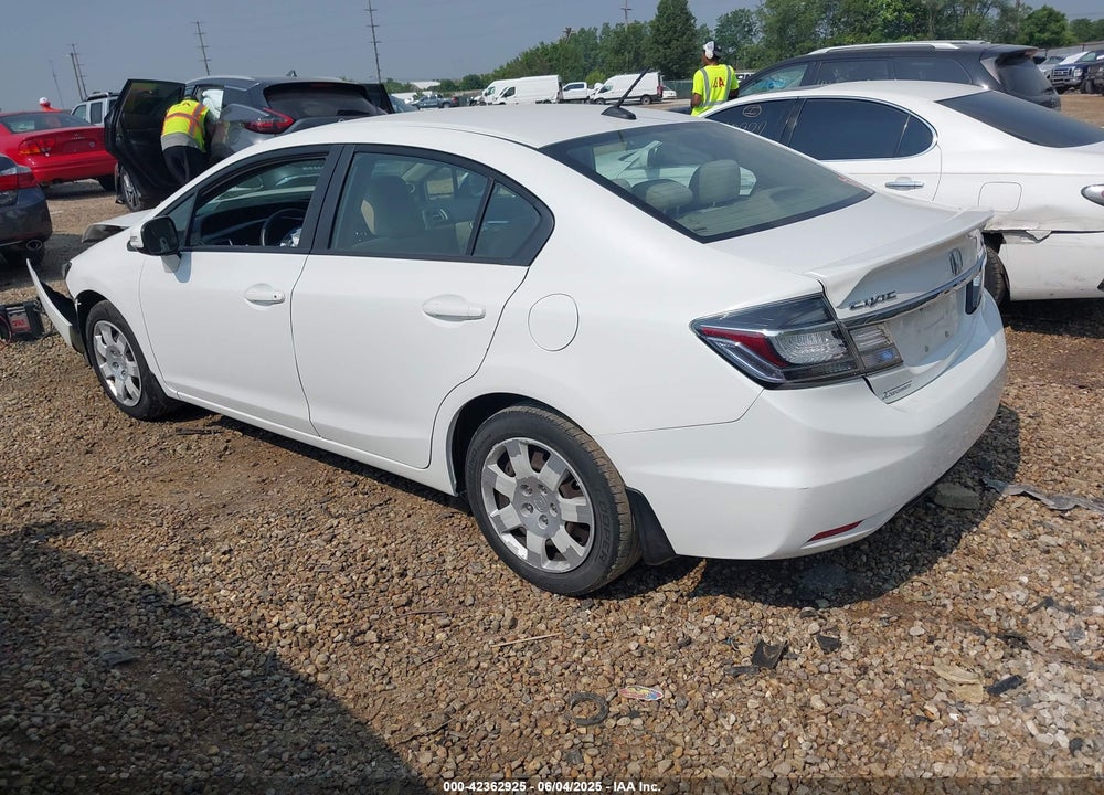 2013 HONDA CIVIC HYBRID VIN: 19XFB4F21DE003510