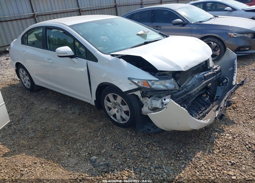 2013 HONDA CIVIC HYBRID VIN: 19XFB4F21DE003510