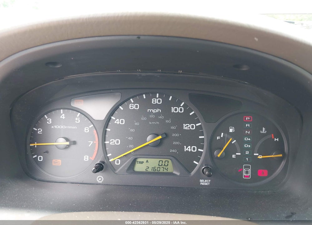 2001 HONDA ACCORD 3.0 EX VIN: 1HGCG16531A015929