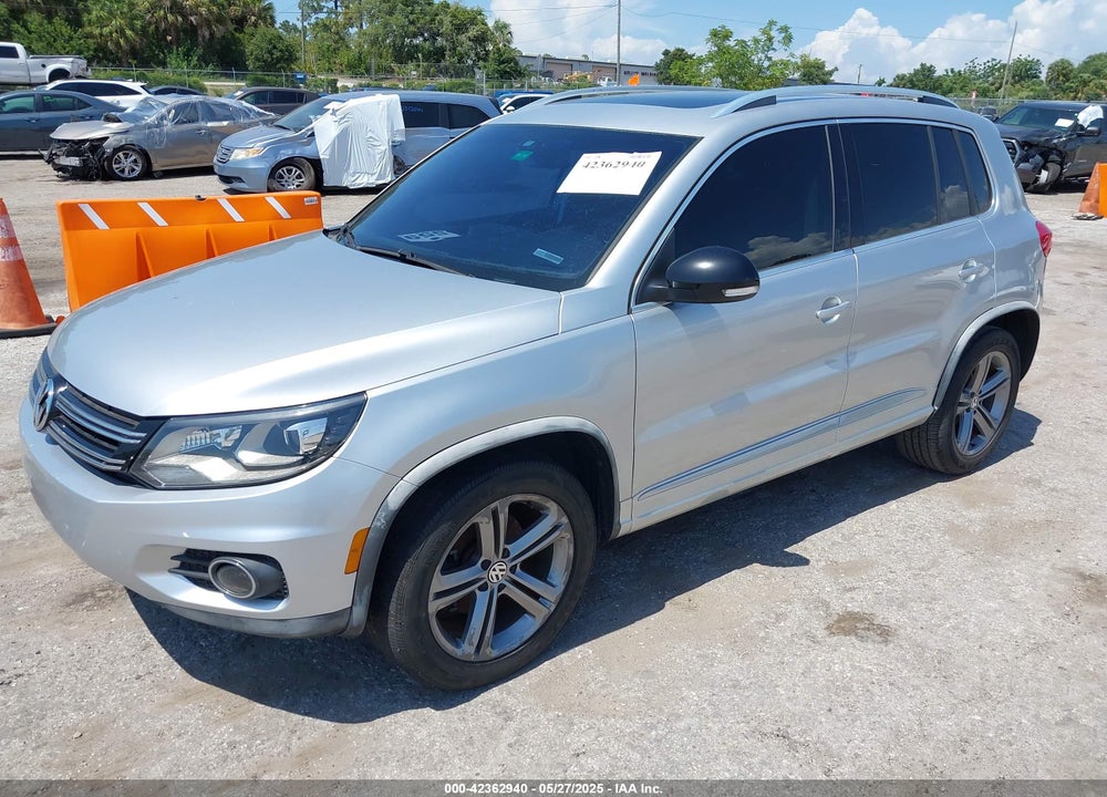2017 VOLKSWAGEN TIGUAN 2.0T SPORT VIN: WVGTV7AX4HW507278