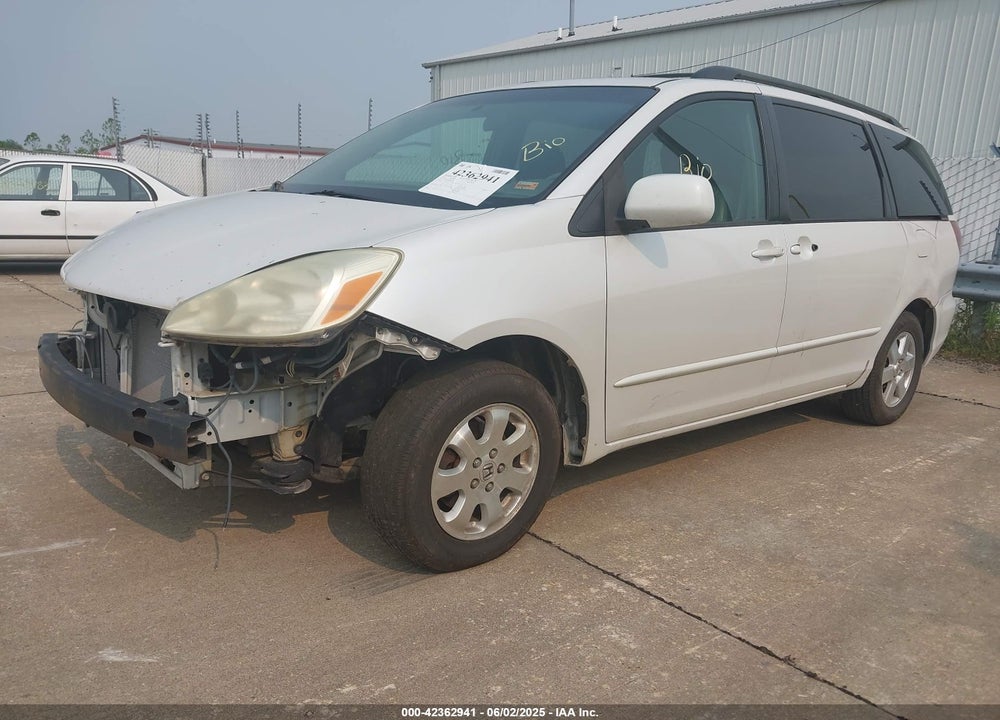 2005 TOYOTA SIENNA XLE VIN: 5TDZA22C05S321550