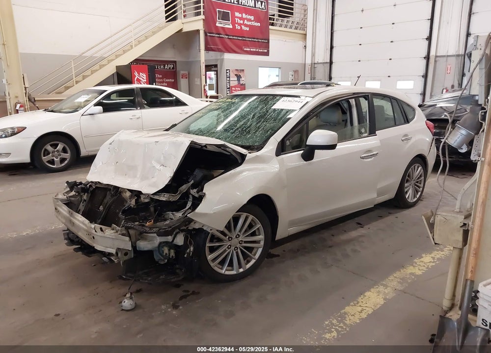 2013 SUBARU IMPREZA VIN: JF1GPAK65D2802237