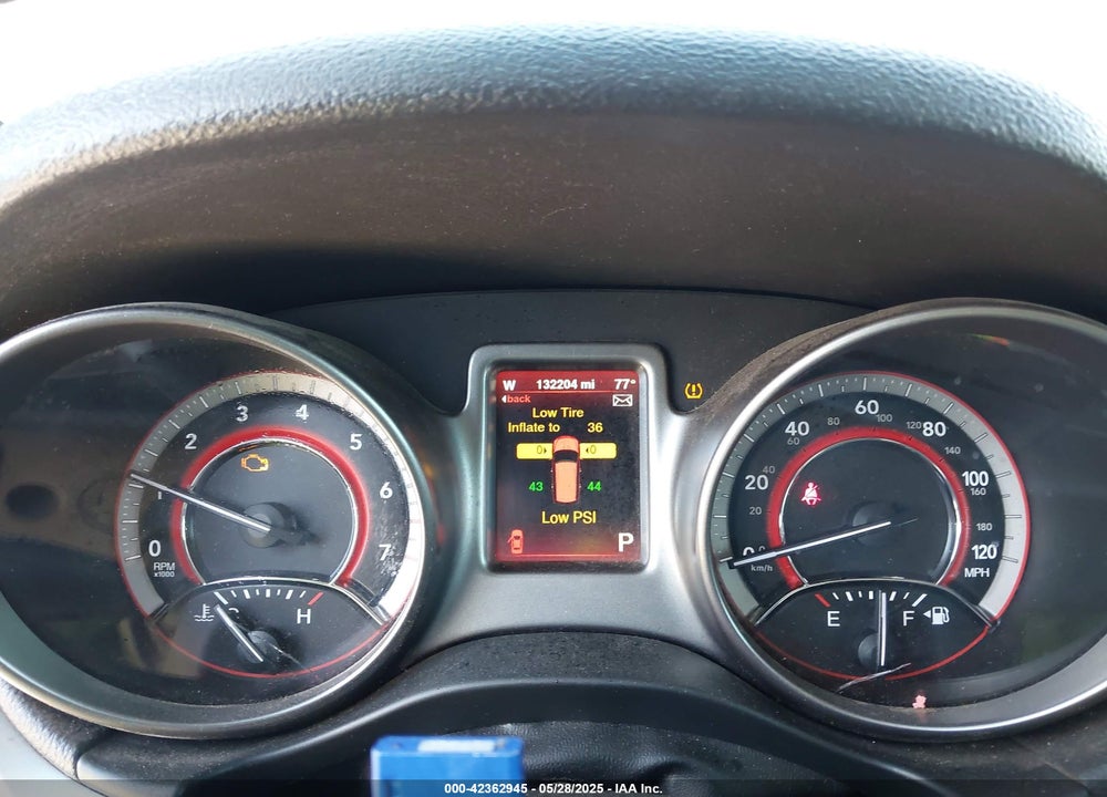 2016 DODGE JOURNEY VIN: 3C4PDCGB0GT212938
