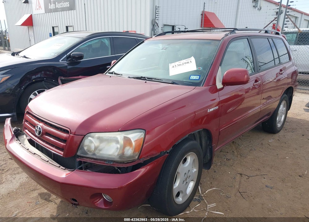 2006 TOYOTA HIGHLANDER LIMITED V6 VIN: JTEEP21A760146307