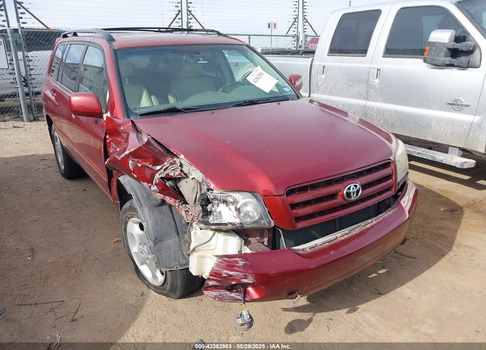 2006 TOYOTA HIGHLANDER LIMITED V6 VIN: JTEEP21A760146307