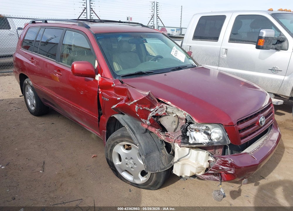 2006 TOYOTA HIGHLANDER LIMITED V6 VIN: JTEEP21A760146307