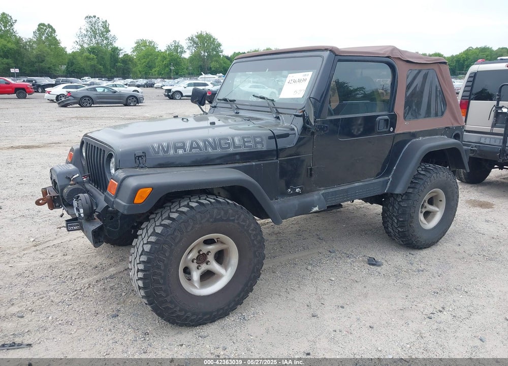 1997 JEEP WRANGLER SAHARA VIN: 1J4FY49S5VP466689