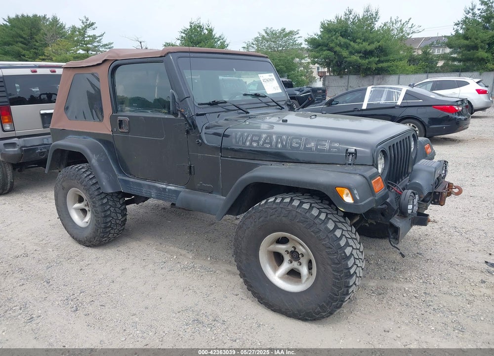 1997 JEEP WRANGLER SAHARA VIN: 1J4FY49S5VP466689