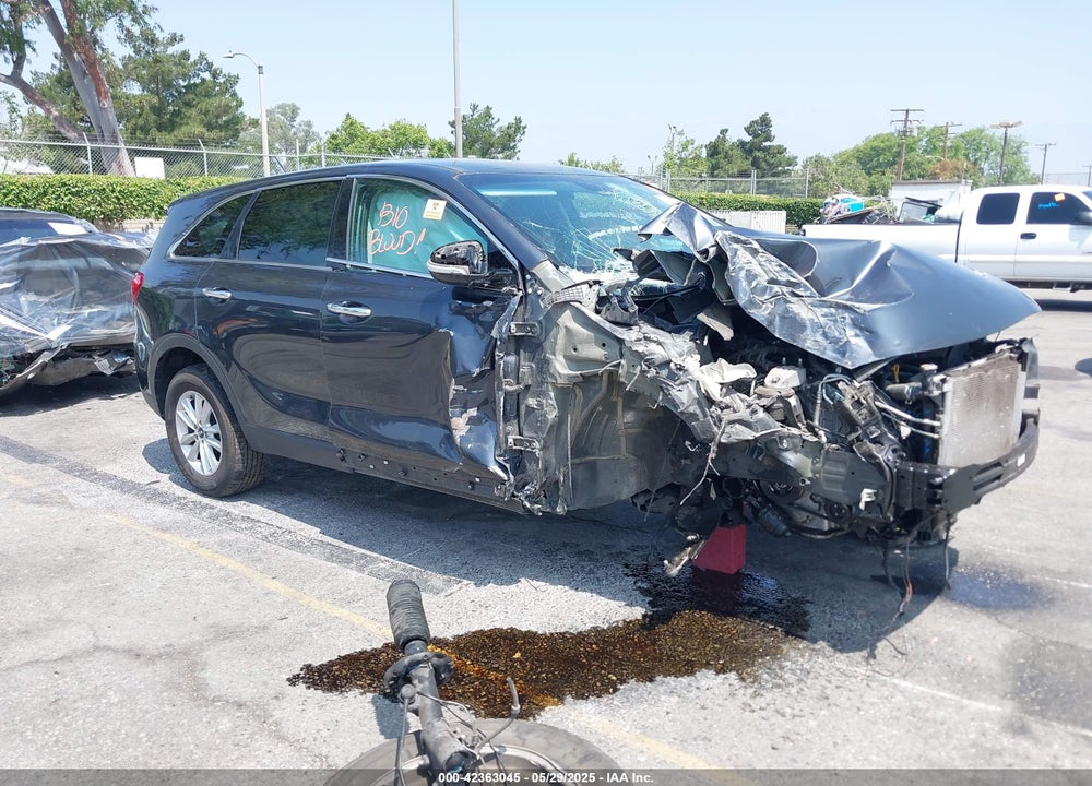 2020 KIA SORENTO 3.3L LX VIN: 5XYPG4A53LG623090