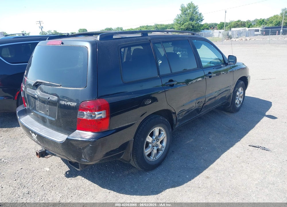2004 TOYOTA HIGHLANDER V6 VIN: JTEDP21A640023610