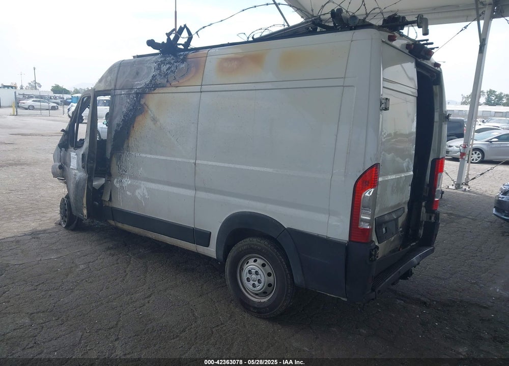 2021 RAM PROMASTER 2500 VIN: 3C6ERVCG7ME500596