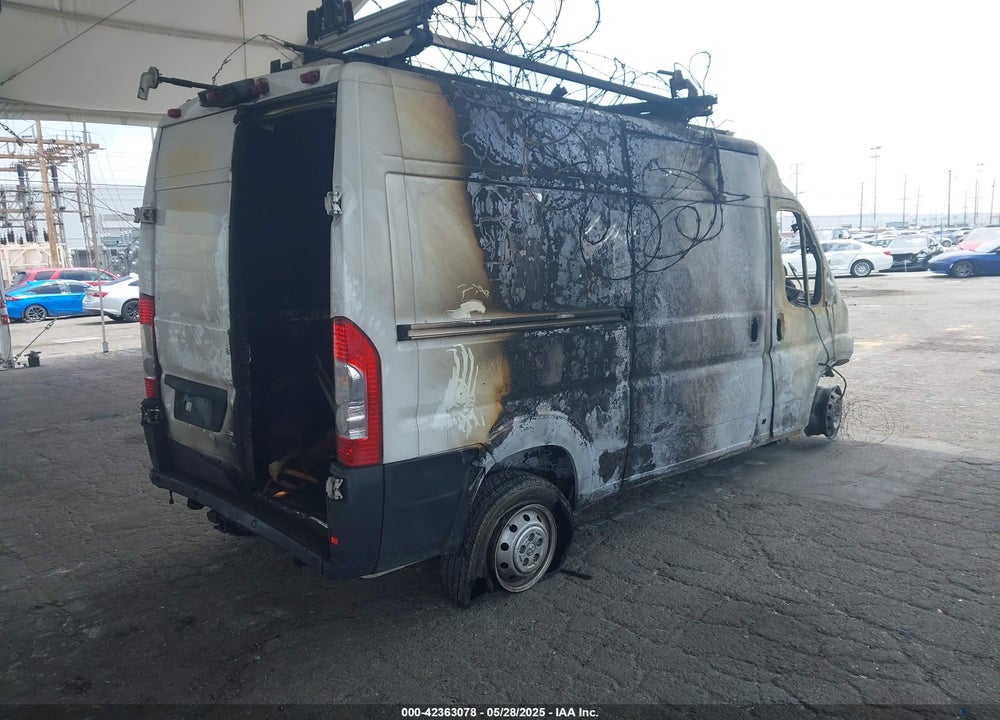 2021 RAM PROMASTER 2500 VIN: 3C6ERVCG7ME500596