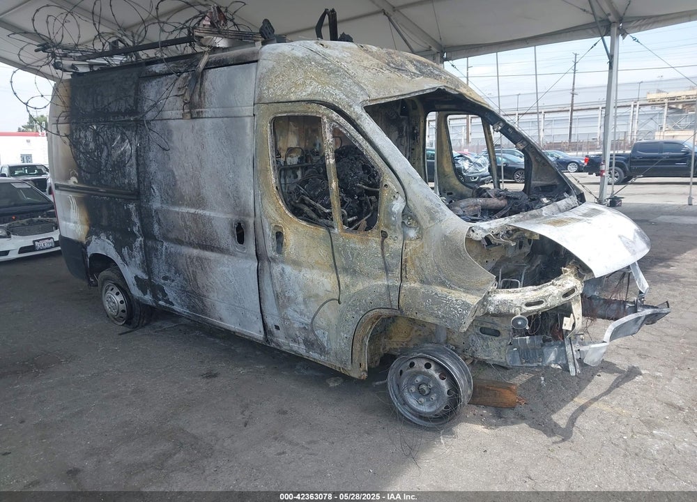 2021 RAM PROMASTER 2500 VIN: 3C6ERVCG7ME500596