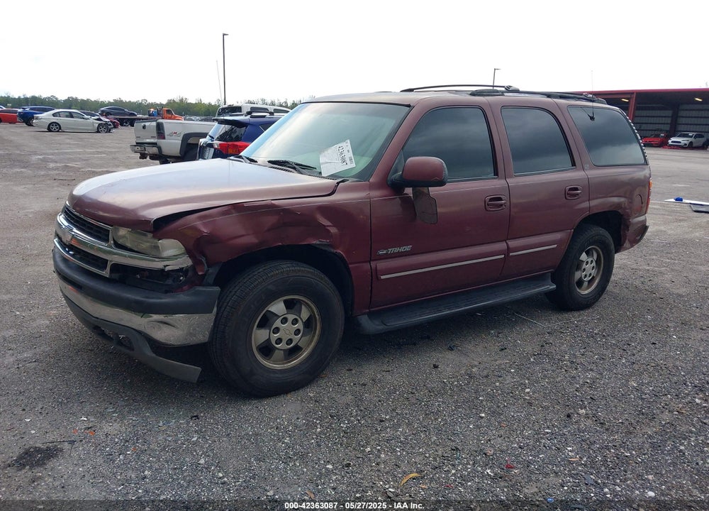 2001 CHEVROLET TAHOE LT VIN: 1GNEC13TX1J205658