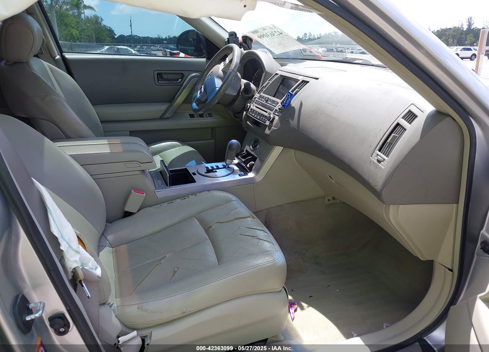 2005 INFINITI FX35 VIN: JNRAS08W85X210612