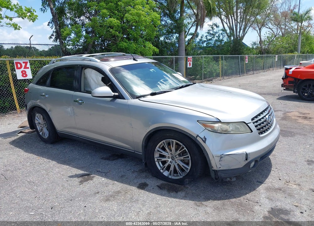 2005 INFINITI FX35 VIN: JNRAS08W85X210612