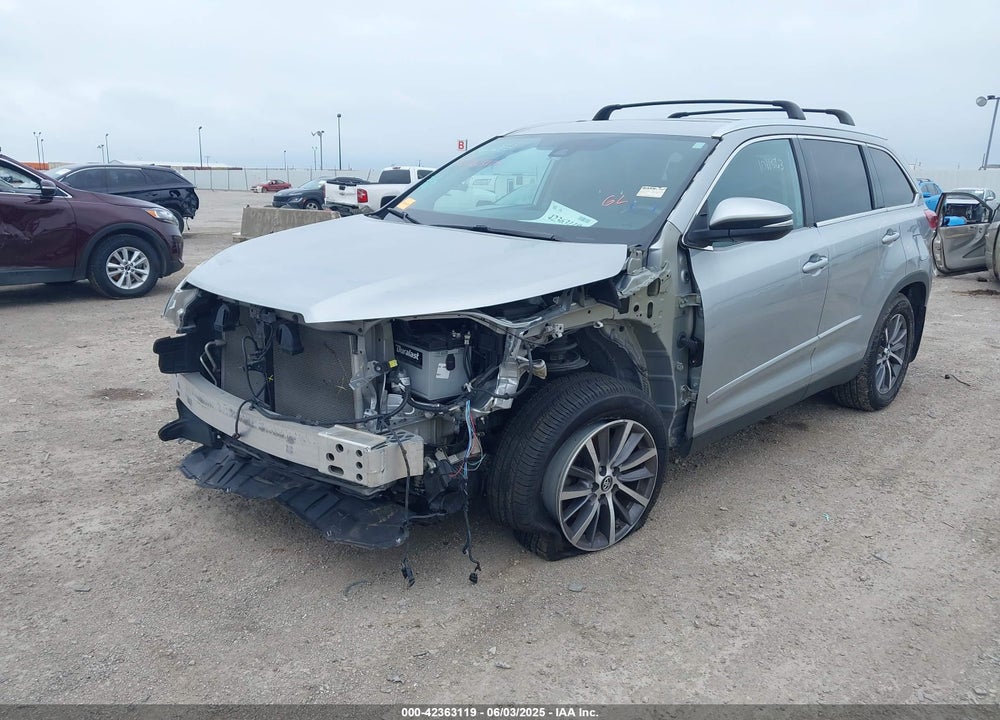 2019 TOYOTA HIGHLANDER VIN: 5TDKZRFH8KS317234