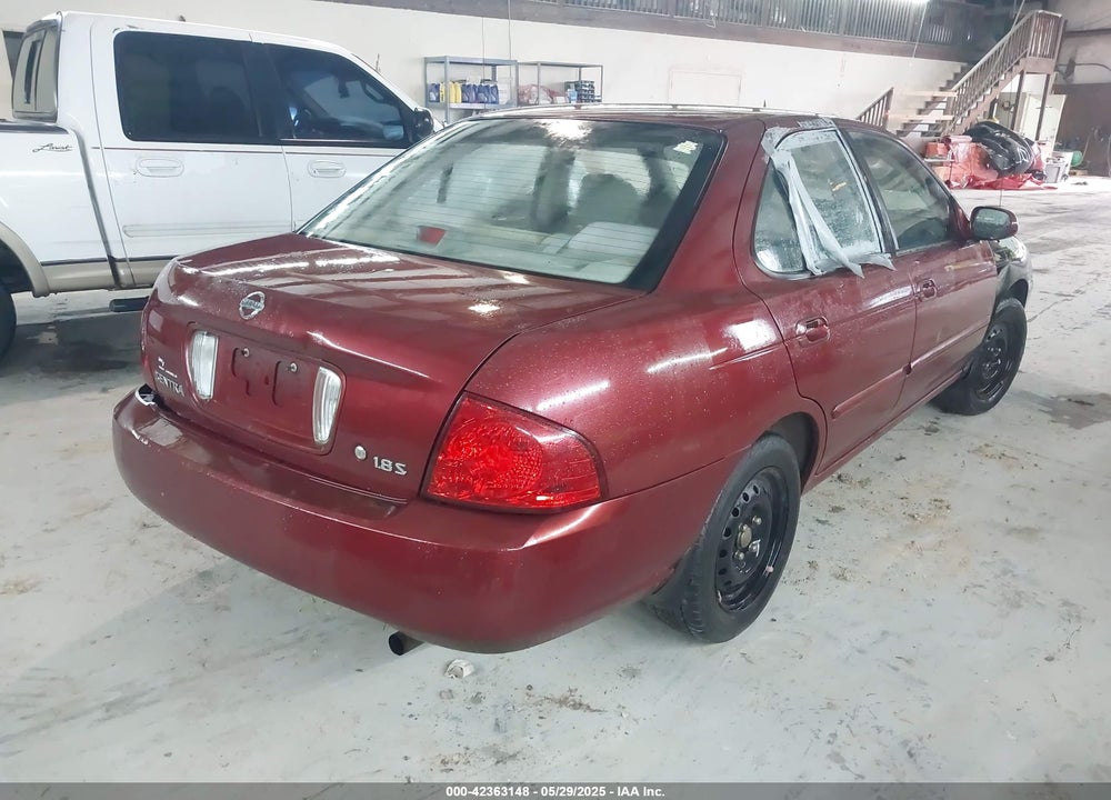 2004 NISSAN SENTRA 1.8S VIN: 3N1CB51D04L836943