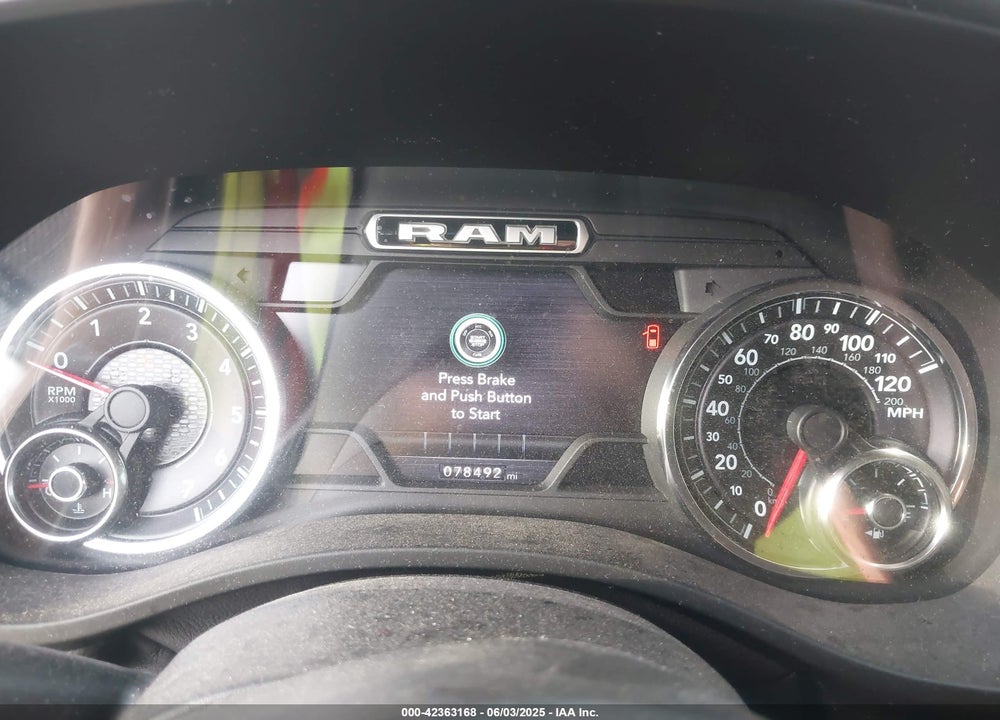 2020 RAM 1500 VIN: 1C6RREFTXLN406099
