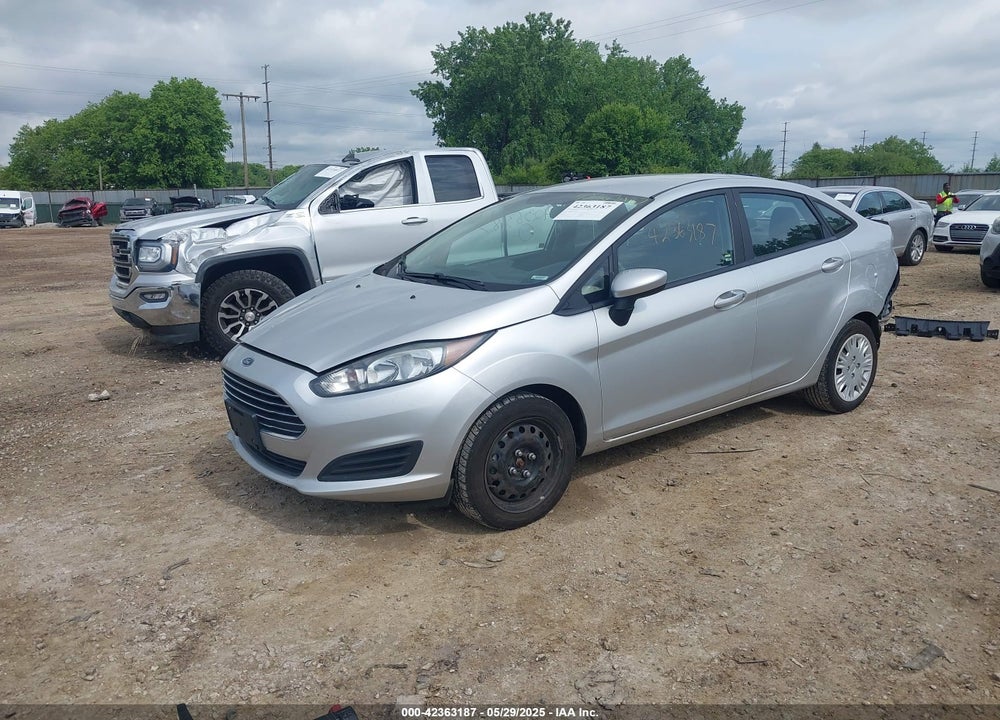 2017 FORD FIESTA S VIN: 3FADP4AJ9HM116873