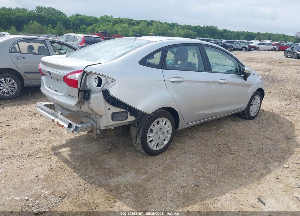 2017 FORD FIESTA S VIN: 3FADP4AJ9HM116873