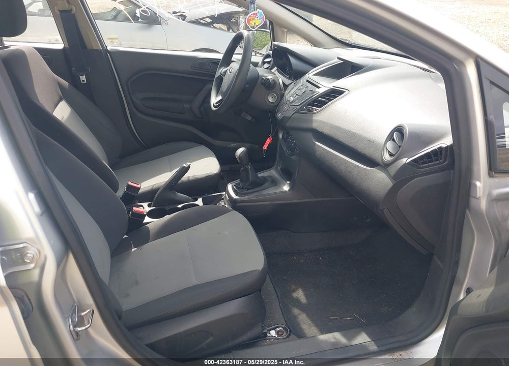 2017 FORD FIESTA S VIN: 3FADP4AJ9HM116873