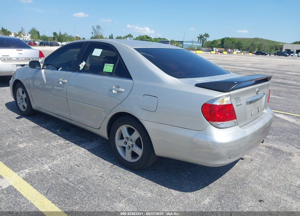 2005 TOYOTA CAMRY VIN: 4T1BE32K65U431450