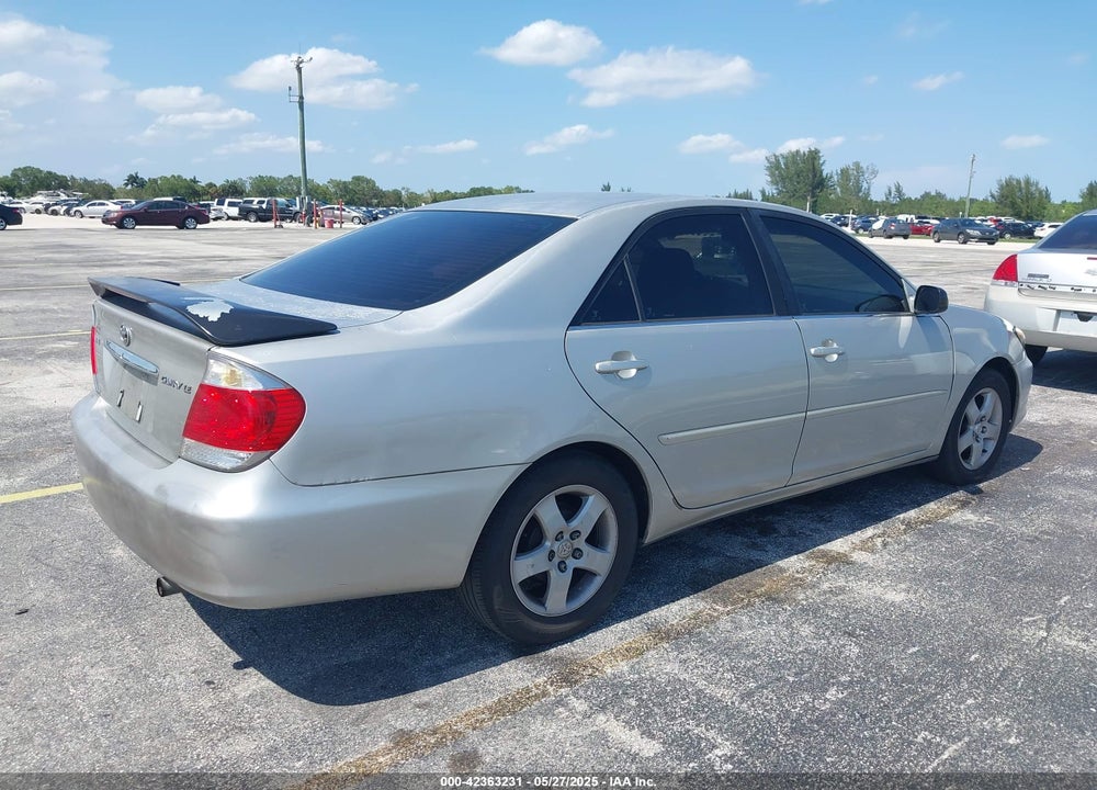2005 TOYOTA CAMRY VIN: 4T1BE32K65U431450
