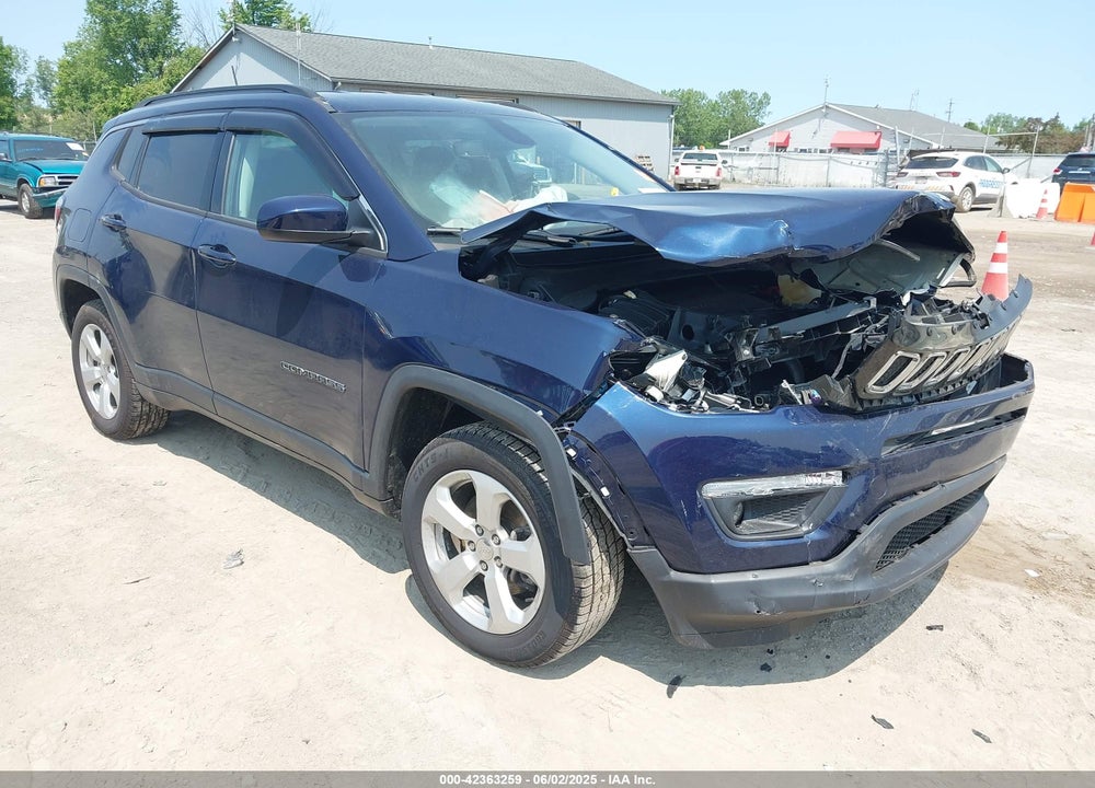 2019 JEEP COMPASS LATITUDE 4X4 VIN: 3C4NJDBB2KT650866