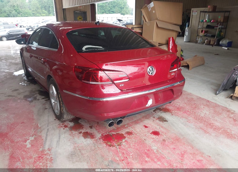 2014 VOLKSWAGEN CC VIN: WVWBP7AN3EE530545