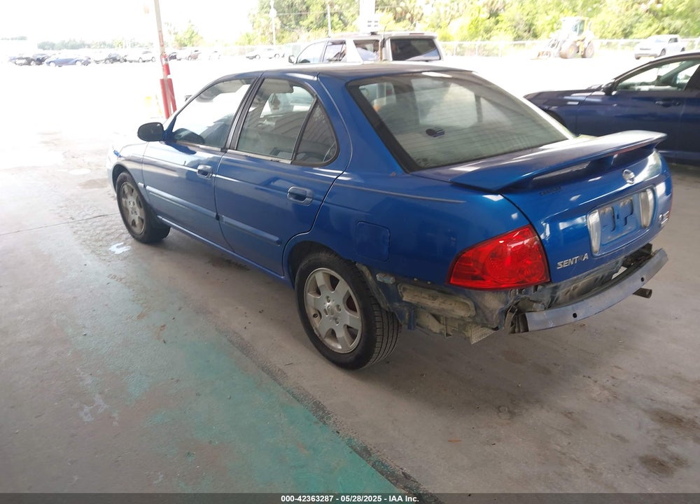 2006 NISSAN SENTRA 1.8S VIN: 3N1CB51D46L610102