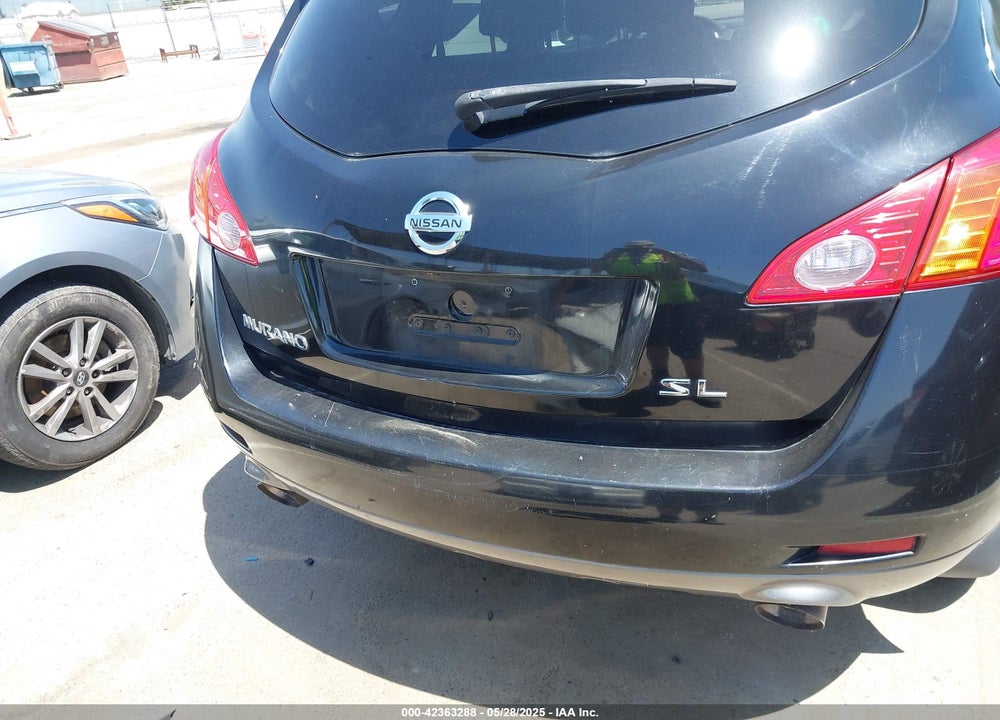 2009 NISSAN MURANO SL VIN: JN8AZ18U59W010495