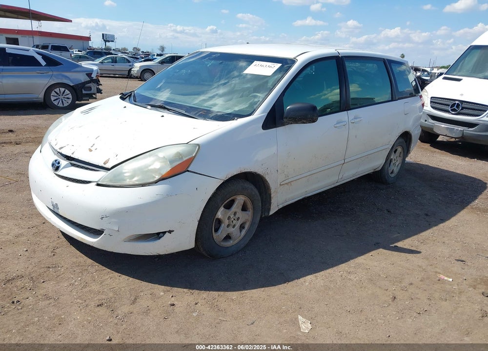 2008 TOYOTA SIENNA LE VIN: 5TDZK23C78S126450