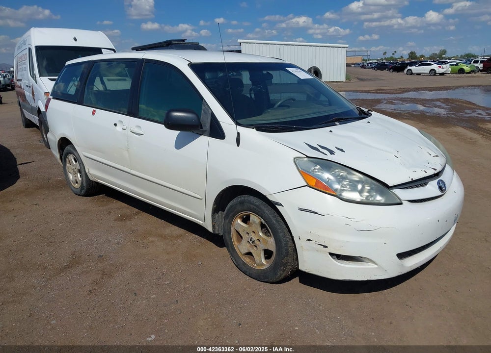 2008 TOYOTA SIENNA LE VIN: 5TDZK23C78S126450
