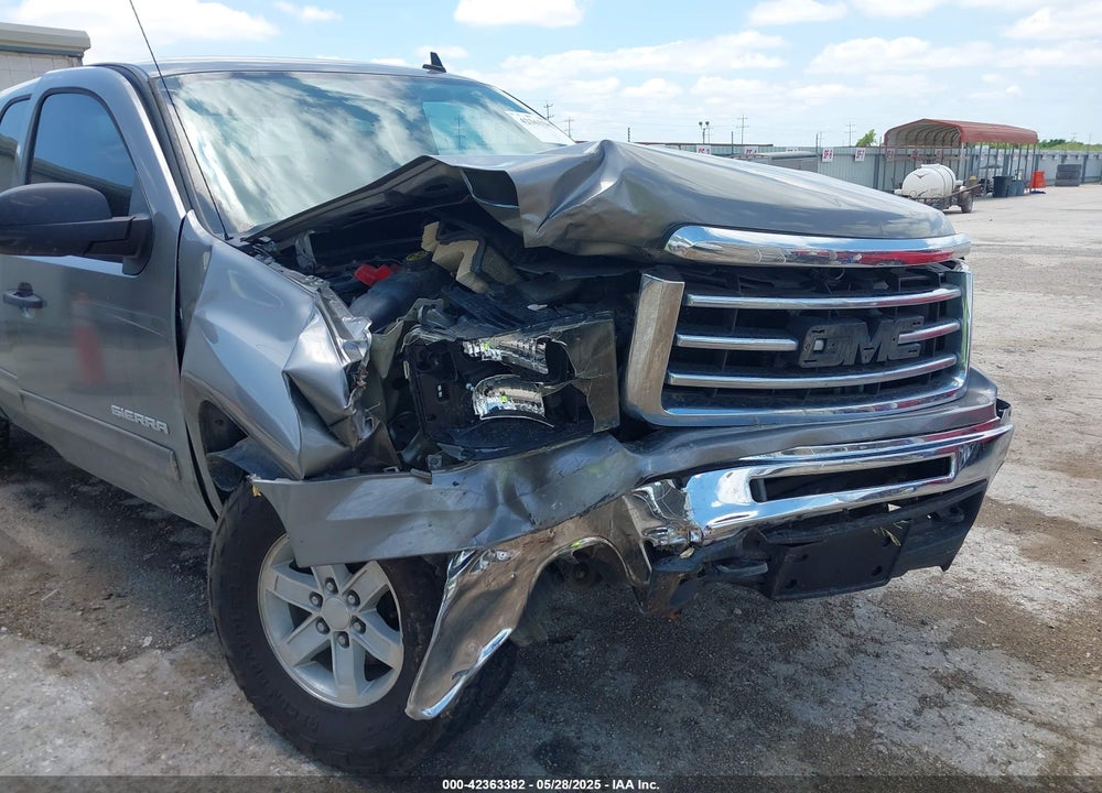 2013 GMC SIERRA 1500 SLE VIN: 1GTR1VE07DZ170934