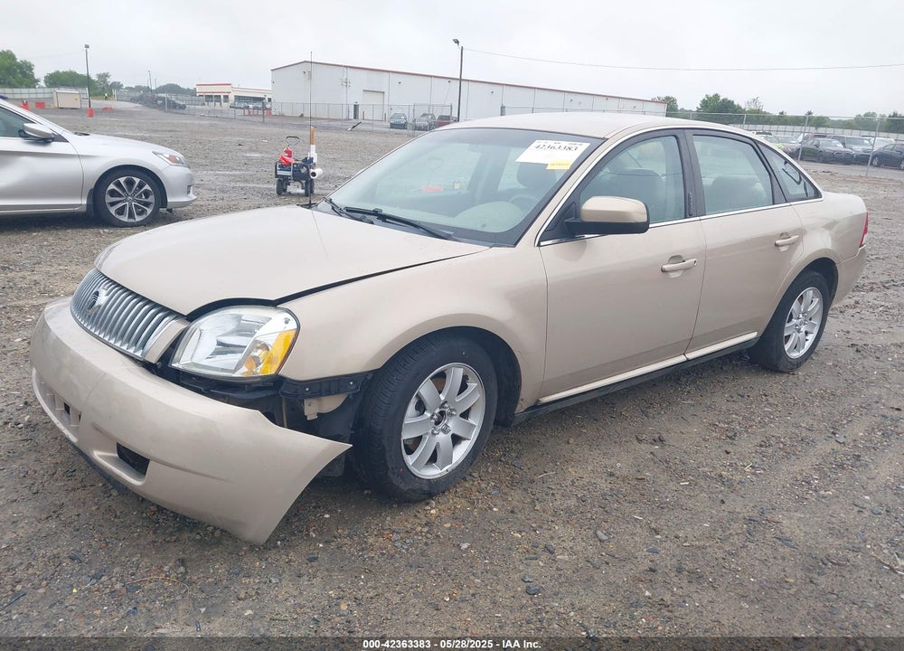 2007 MERCURY MONTEGO LUXURY VIN: 1MEHM40157G608880