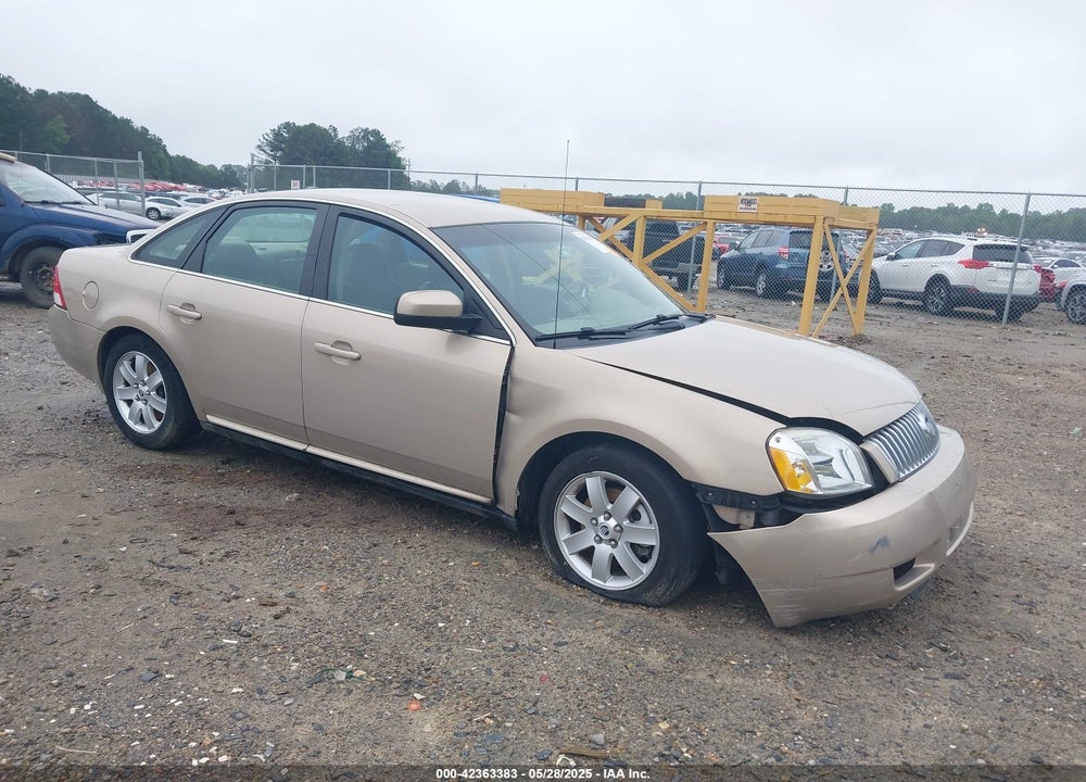 2007 MERCURY MONTEGO LUXURY VIN: 1MEHM40157G608880